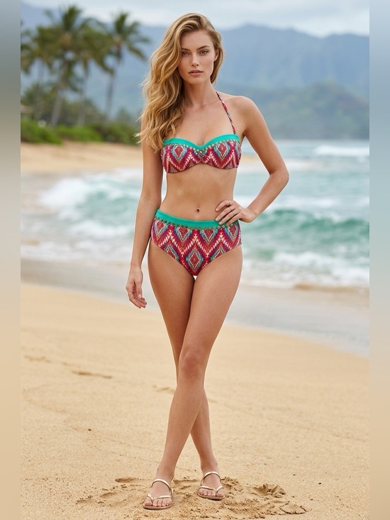 Vix Other - NWT Sofia by Vix Lakai Aztec Pattern Bikini Top